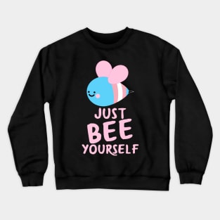 Just Bee Yourself - LGBT Gay Pride Month design Crewneck Sweatshirt